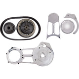 Belt Drives LTD. 2-3/4" Open Belt Drive Kit Polished 2-3/4" - EVO-8S For Harley Softail 2007-2017
