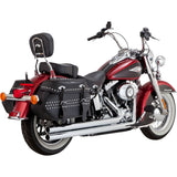 VANCE & HINES 1800-2606 17323 2-into-2 Big Shots Exhaust System - Big Shots Long Exhaust System - Chrome