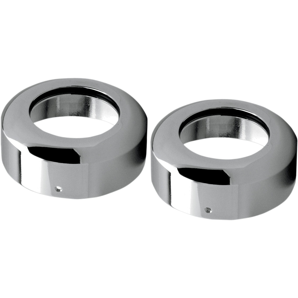 PRO-ONE Perf.mfg. Custom Billet Fork Boots — Smooth 41 Mm Smooth - 103450 For Harley Wide / Softail / Dyna 1980-2010