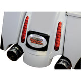 Paul Yaffe Bagger Nation Stealth III License Plate Frame CVO Black - PYO:USLP3-B For Harley Touring 2015-2019