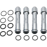 S&S CYCLE 0928-0122 106-1340 Pushrod Cover Kit - Chrome