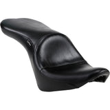 LePera Maverick Seat Without Backrest Smooth Black FL FX - LY-910S For Harley Softail 2018-2023