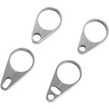 WILD 1 0658-0019 WO831 Billet Cable and Brake Line Guide Cable Guide - 1-1/4" - Throttle/Brake - Chrome