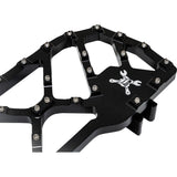 BURLY BRAND 1621-1224 B13-1053B MX-Evolution Floorboards rider - black - flh/flt '85-'24