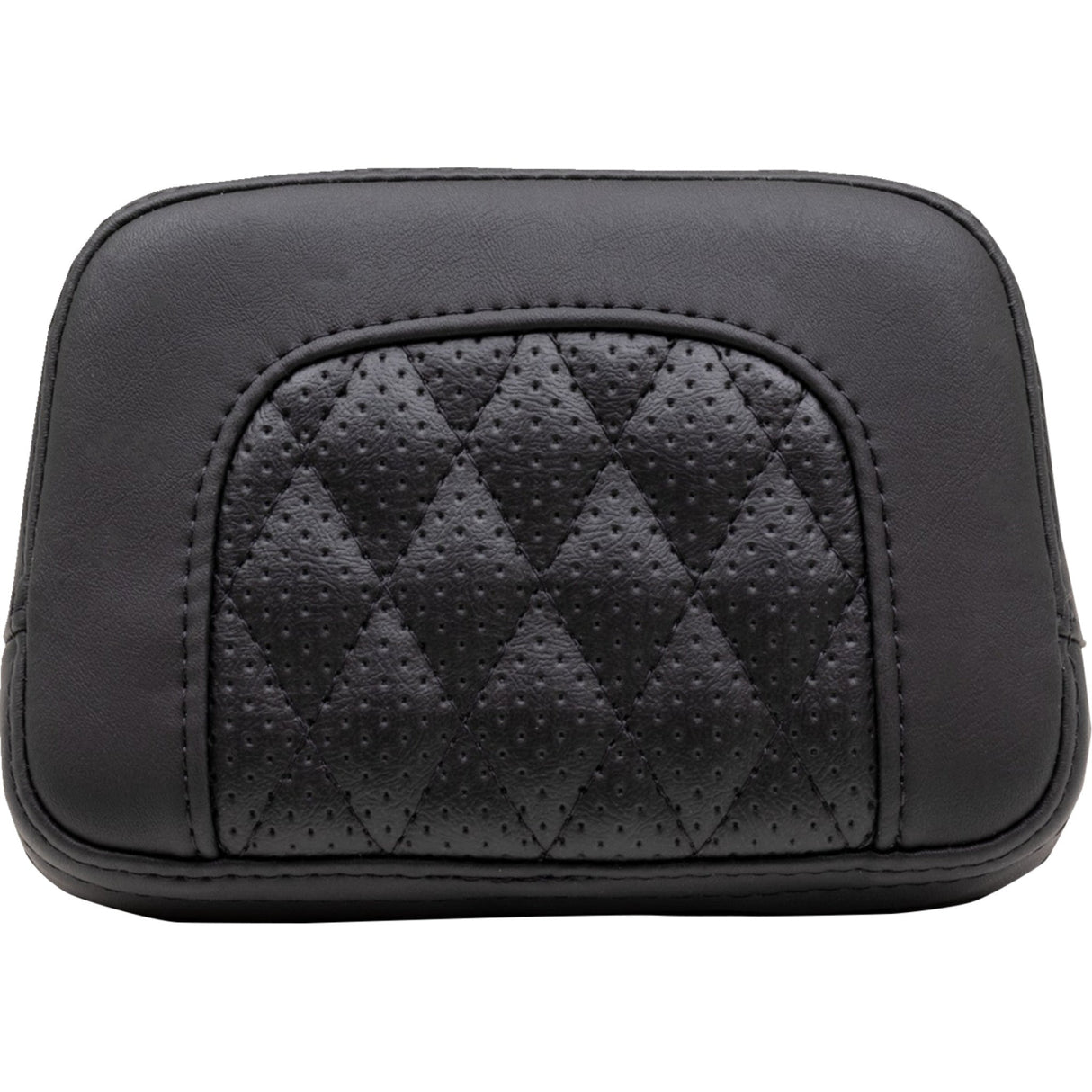 MUSTANG 0822-0523 88206 Squareback Sissy Bar Pad black - diamond stitch - chief '22-'23