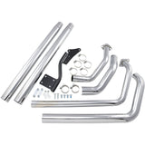 Cobra Lo-Boy 2-Into-2 Exhaust System - 1971 Honda VT750C Shadow 1998-2003