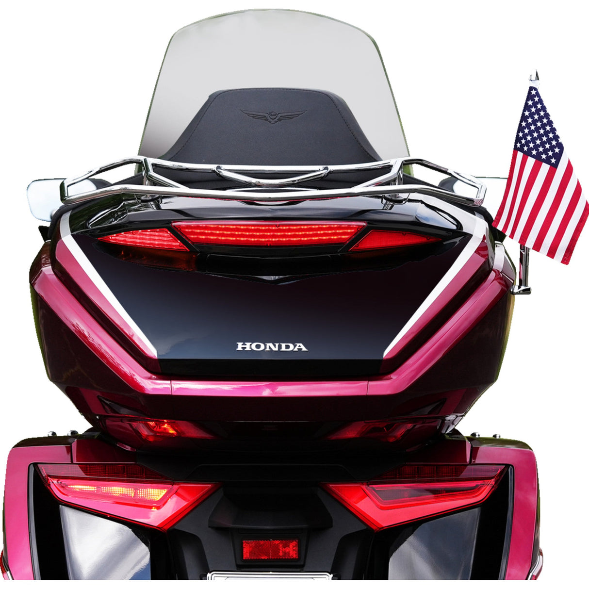 Show Chrome Trunk Light - 52-970RBK Honda Gold 2021-2023