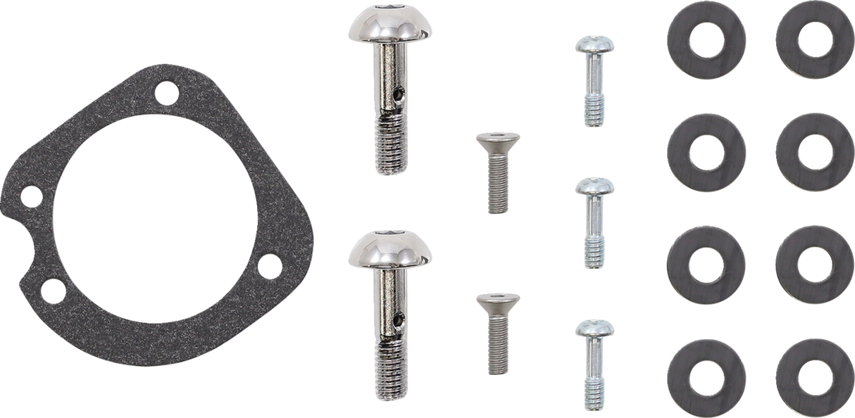 Air Stinger Stealth Air Cleaner Kit - Black Chrome Ring - 1010-2967