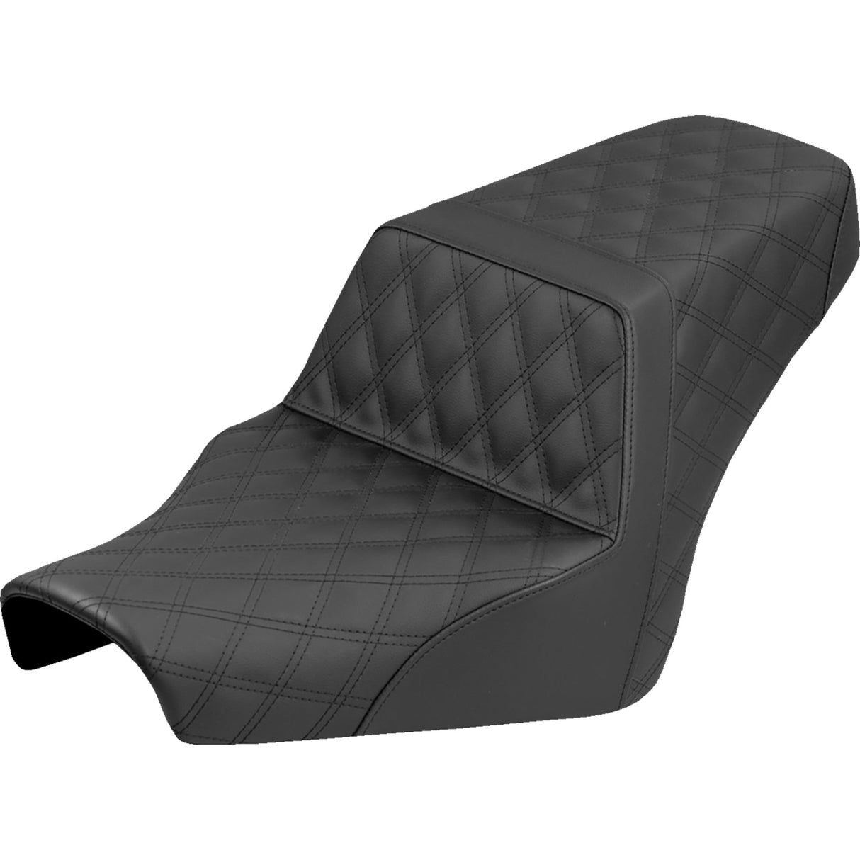 SADDLEMEN 0810-2507 B22-07-175 Step-Up Seat full lattice stitch - bmw r18 '22-'25