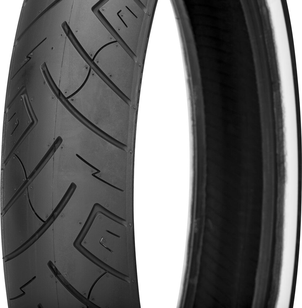 Shinko Tire 777 Cruiser HD Front 130/60B19 67H B Bias TL W W - 87-4607 For Harley Touring 2010-2018 | Indian Chieftain 2018