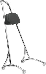 Burly Brand Tall Sissy Bar 20in Chrome - B13-1501C For Harley Sportster 2016-2022