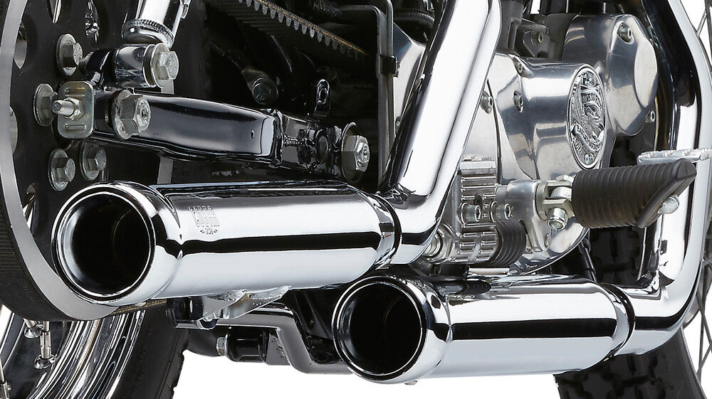 Cobra 3" NH Series Slip-ONS Chrome Sportsters - 6036 For Harley Sportster 1991-2003