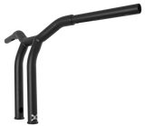 Burly Brand Dominator Raked Bar 12" 1.25" Matte Black - B12-6052SB For Harley Motorcycles 1980-2024 | Yamaha Watercraft 1998-2004