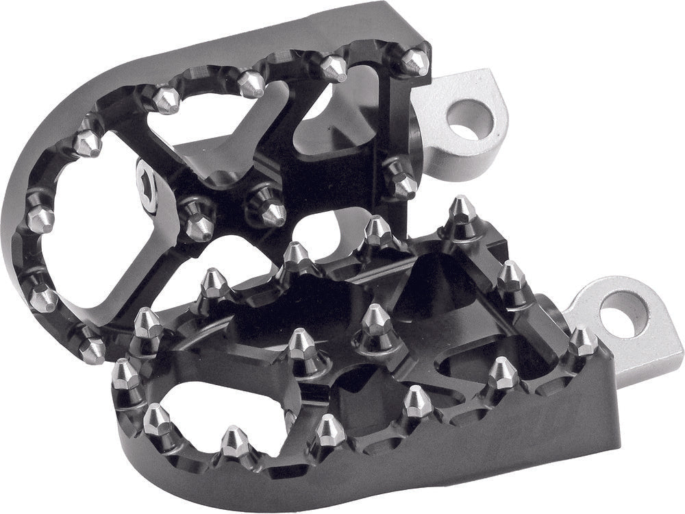 Flo Motorsports Fpeg-800V3BLK BMX Style Foot Pegs Black For Harley Motorcycles 1970-2020