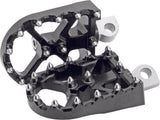 Flo Motorsports Fpeg-800V3BLK BMX Style Foot Pegs Black For Harley Motorcycles 1970-2020