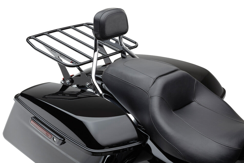 Cobra Detach BIG-A Luggage Rack Black - 602-2600B For Harley Touring 2009-2026