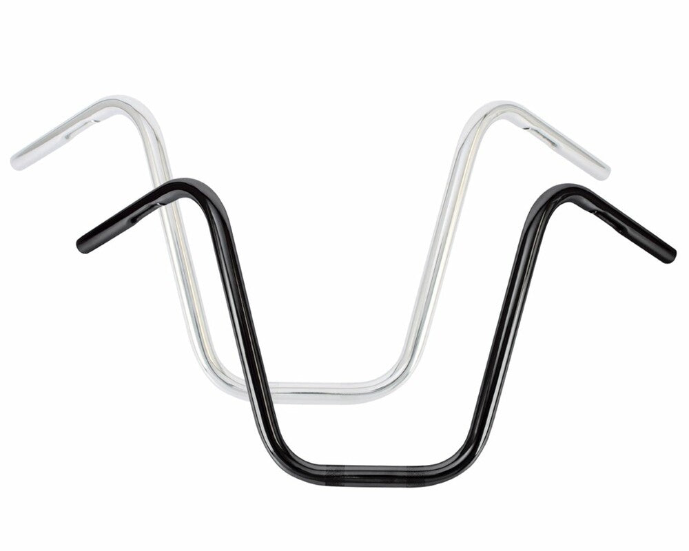 Burly Brand Narrow 16" Apehangers 1" Chrome - B28-340 For Harley 1983-2022 | Yamaha Watercraft 1998-2004