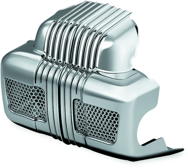 Kuryakyn 7677 Coolant Pump Cover 14-16 Touring Models Chrome