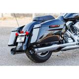S&S Cycle 4-1/2" GNX Slip-On Mufflers Chrome - 550-1079 For Harley Touring 1995-2016
