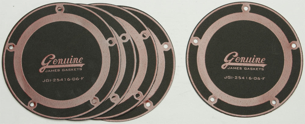 James Gasket James Gaskets Clutch Derby Cover Gaskets Foamet W Bead 5/PK - 25416-06-F For Harley Motorcycles 2006-2017