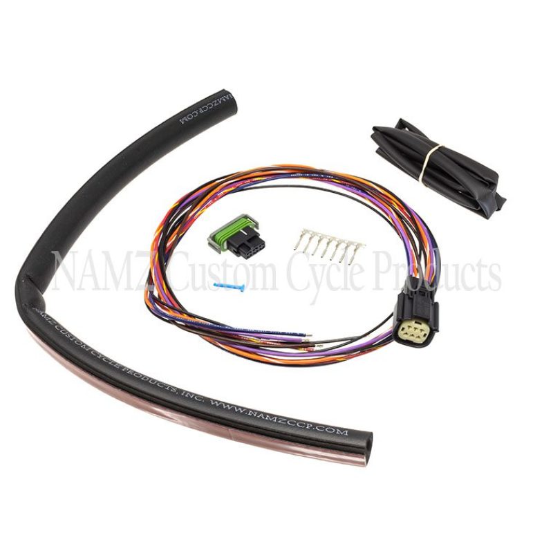 Namz Road Street Glide Plug-N-Play Rear Fender Harness (incl. 6-Pos Molex W/12-Pos Fascia Con) - NRFH-02 For Harley Touring 2010-2013