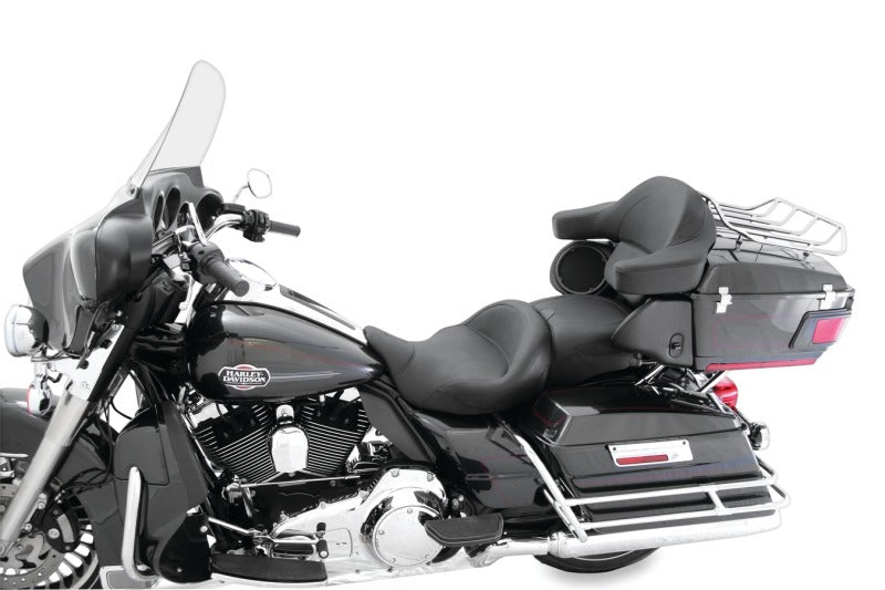 Mustang Motorcycle Electra Glide, Rd King, Str Glide Super Touring 1PC Seat Black - 79538 For Harley Touring 2008-2021