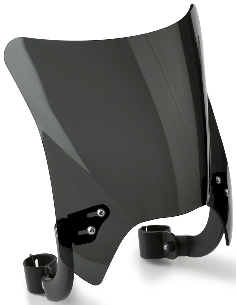 National Cycle 562-2855B N2841-002 MOHAWK WINDSHIELD DARK TINT BLACK HARDWARE