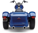 Cobra 909-Twins 4" Slip-ONS Chrome Freewheeler - 6302 For Harley Freewheeler 2015-2023