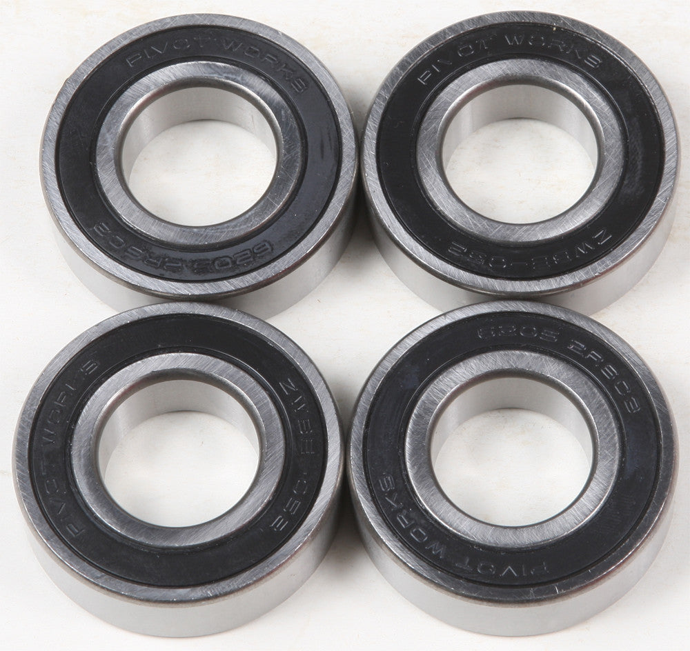 Harddrive Rear Wheel Bearing Kit 4PC 25MM ID Sealed NON-ABS For Harley Touring 2009-2016