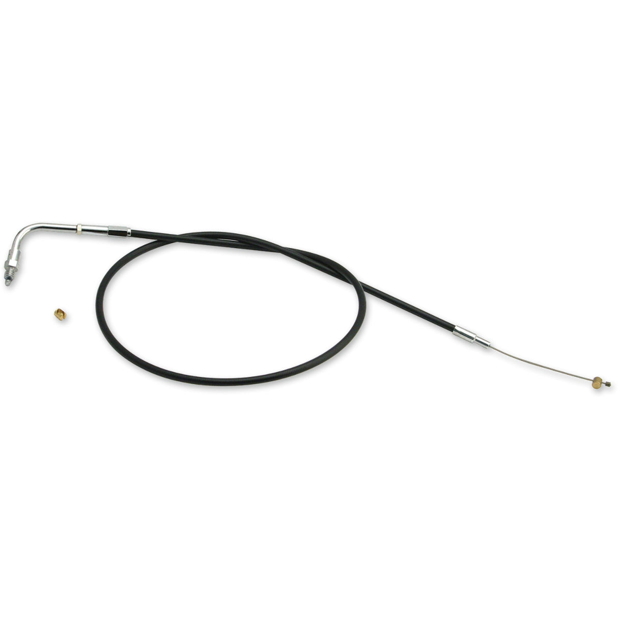 S&S CYCLE 0632-0736 19-0432 Black Vinyl Throttle/Idle Cable - 36" - Black