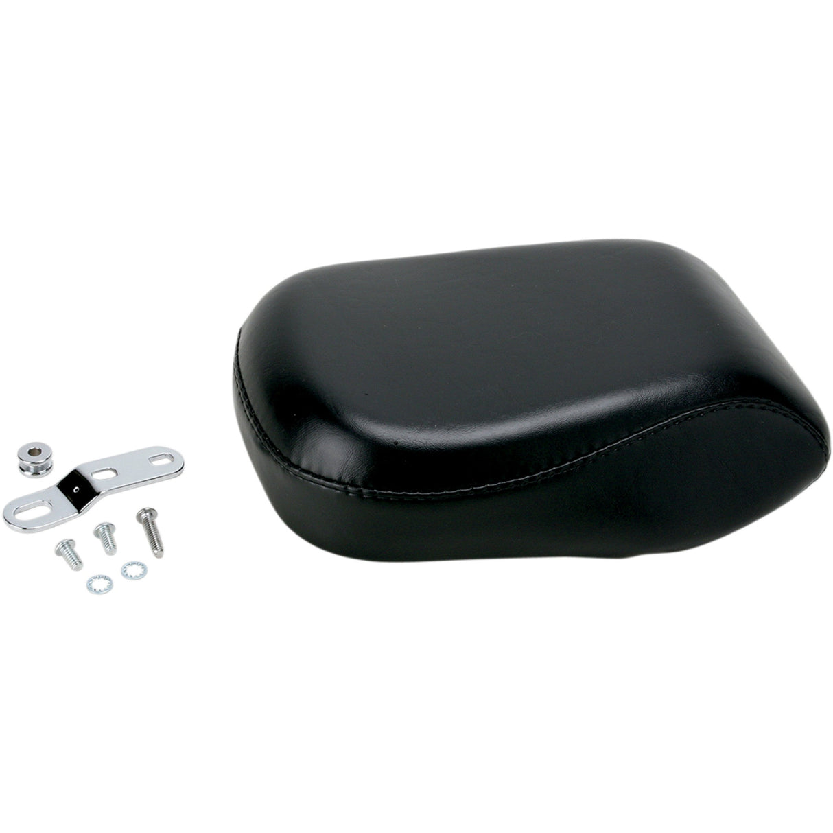 LePera Bare Bones Series Pillion Pad — Smooth Black FL FX - LK-007P For Harley Softail 2006-2017
