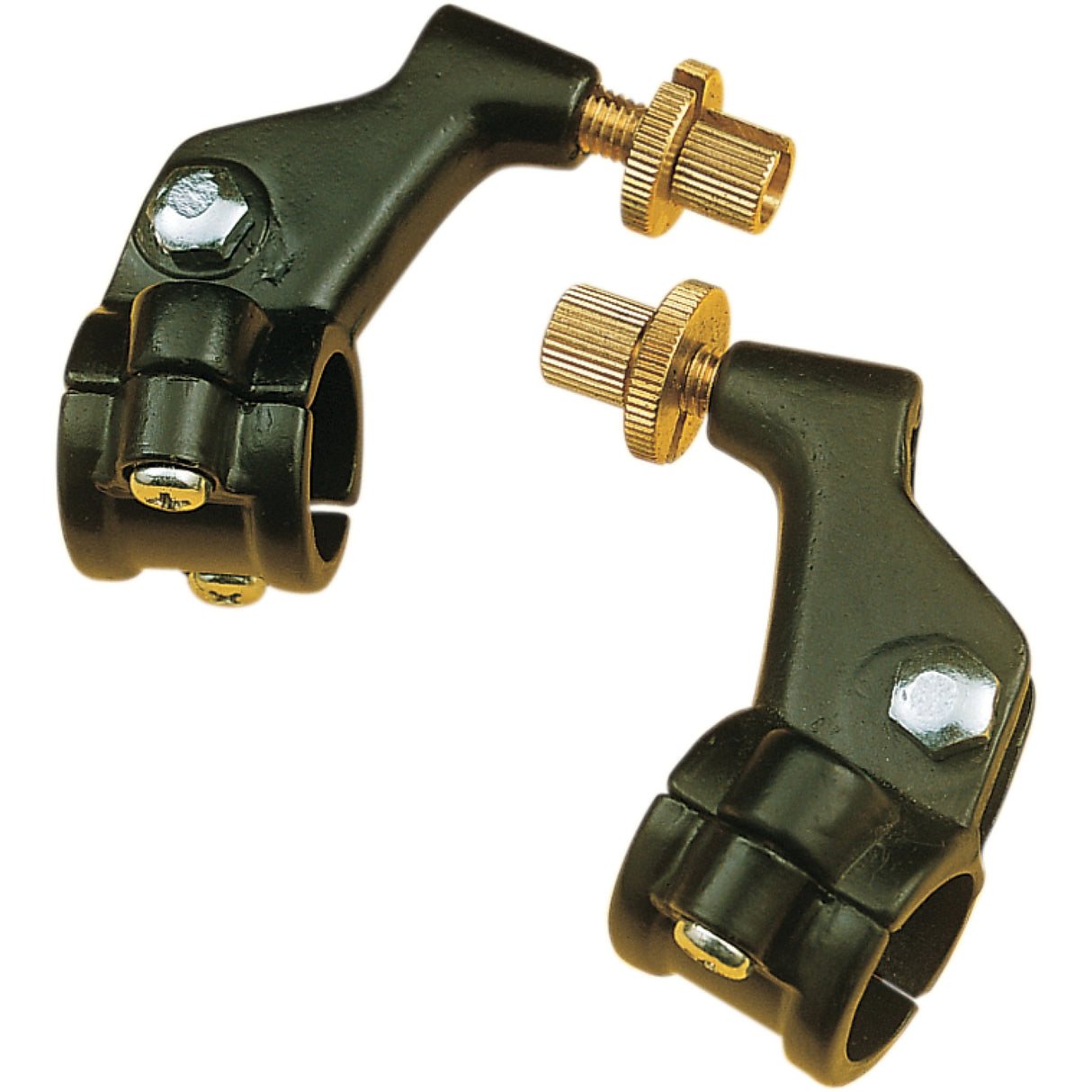 PARTS UNLIMITED 45-4031 Two-Piece Black Lever Holder Lever Holder - Right