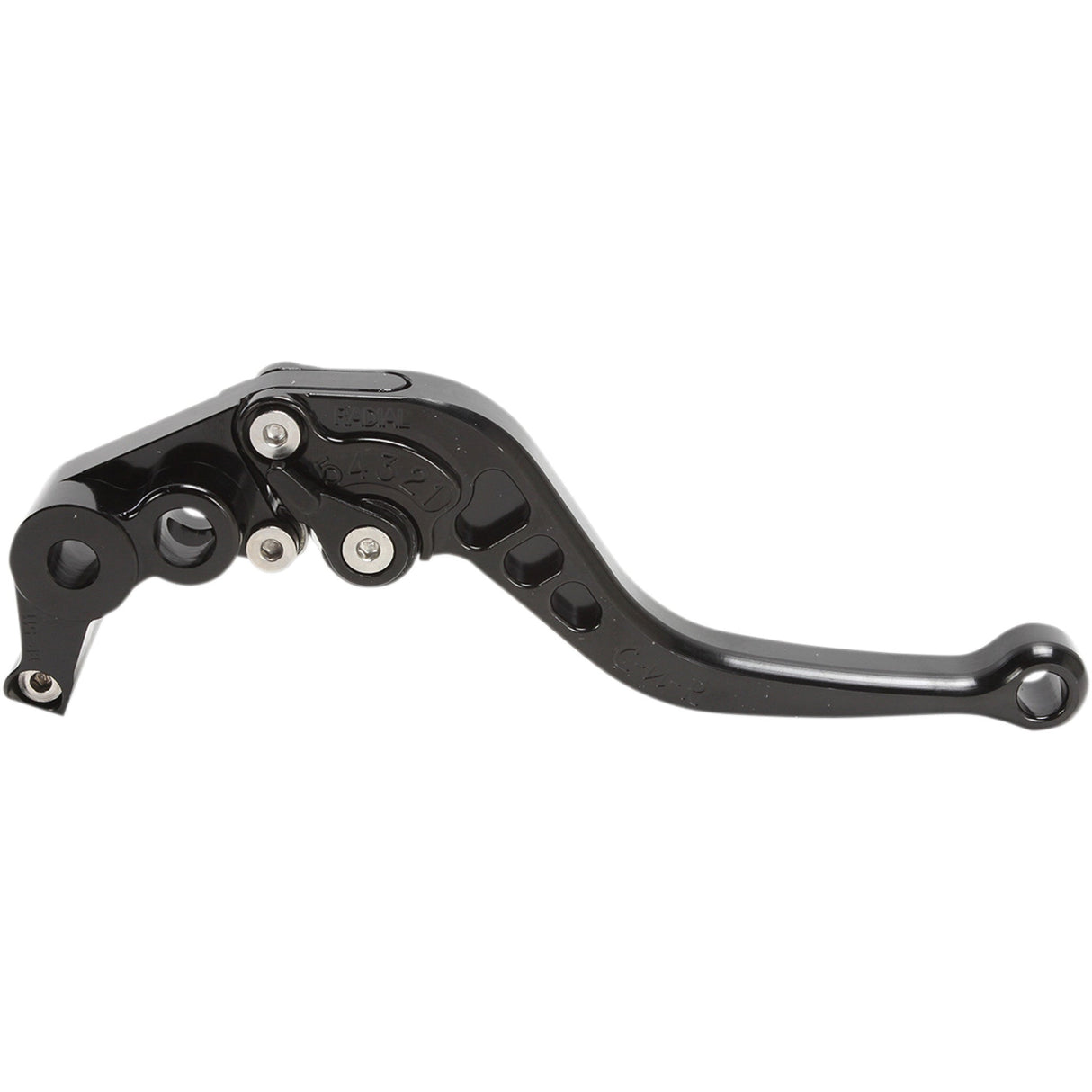 PSR Click 'N Roll Brake Lever Short Black - 00-00510-22 For Suzuki Motorcycles 2004-2024 | Triumph Daytona / Speed / Street 2006-2017