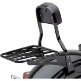 COBRA 1503-0077 02-3500B Luggage Rack for Cobra Sissy Bar - Black - Tubular