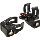JOKER MACHINE 2020-2142 05-220-1 Fork Mount Turn Signals - 39 mm - Amber - Black