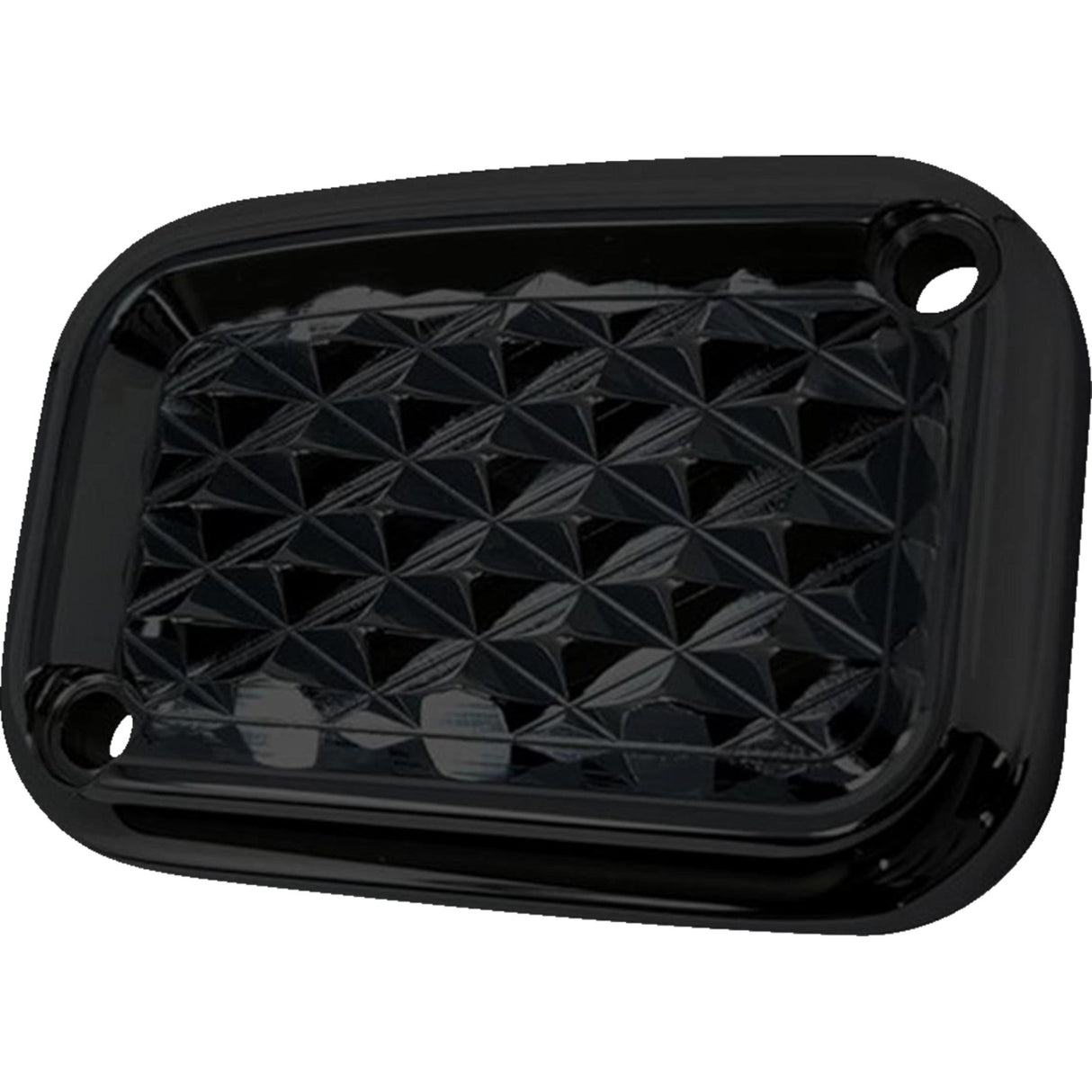 COVINGTONS 0611-0203 C3076-B Master Cylinder Cover - Master Cylinder Lid - Brake - Front - Diamondback - Black