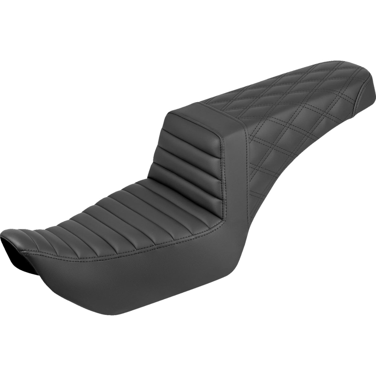 Saddlemen Step-Up Seat Front Tuck-N-Roll Rear Lattice Stitch Nightster - 822-11-176 For Harley Sportster 2022-2026
