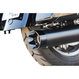 S&S Cycle 2-Into-1 Sidewinder Exhaust System 50-State Black M8 Touring - 550-0759 For Harley Touring 2017-2026