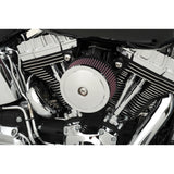 S&S CYCLE 1014-0120 170-0120 Stealth Air Cleaner Cover - Bob Dome - Chrome