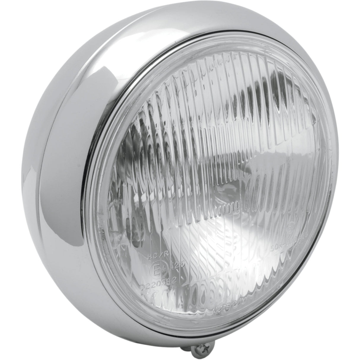 DRAG SPECIALTIES 2001-0328 7" Headlight Assemblies 7" Smooth Headlight - FLST - Chrome