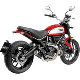 Leovince LV-10 Black Muffler - 15250BU Ducati Scrambler Icon / Scrambler Icon Dark / Scrambler Nightshift / Scrambler Urban Motard 2021-2022