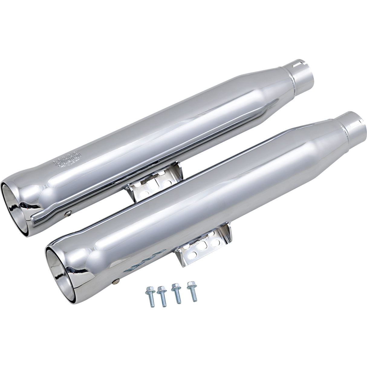Cobra Neighbor Hater Slip-On Mufflers Chrome Flhc Flhcs Flde - 6048 For Harley Softail 2018-2024