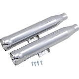 Cobra Neighbor Hater Slip-On Mufflers Chrome Flhc Flhcs Flde - 6048 For Harley Softail 2018-2024