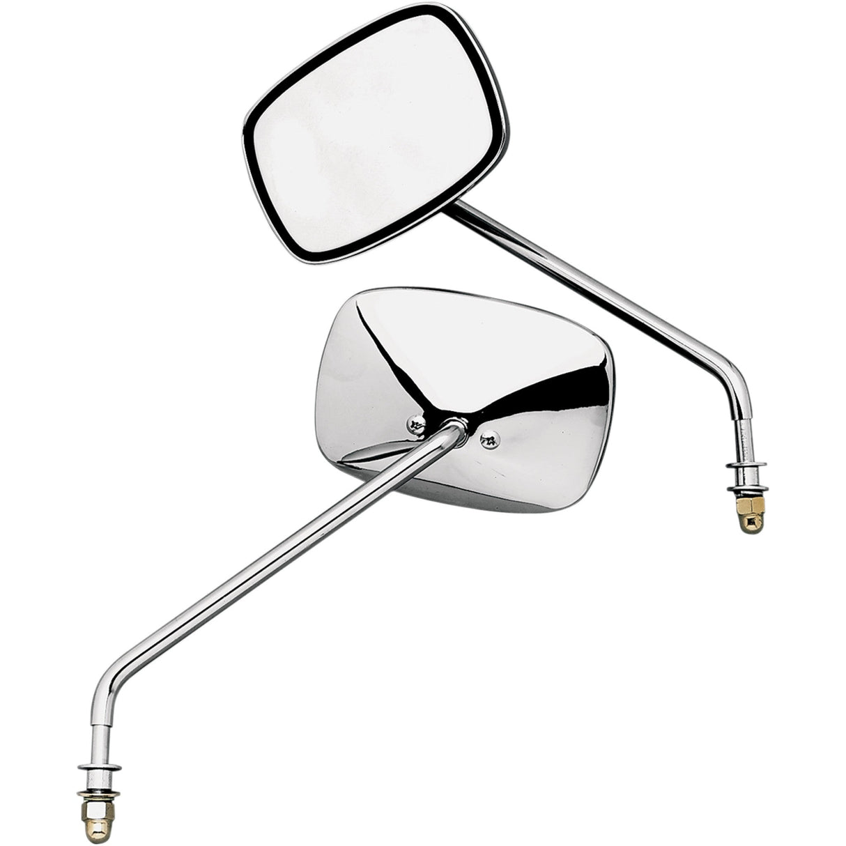 EMGO 2021705 20-21705 Die-Cast Custom Mirror — Long Die-Cast Mirror - Long Stem