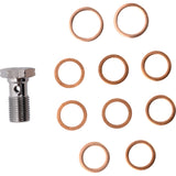 LA Choppers Brake Line Kit Black - LA-8059B08B For Harley Touring 2023-2026