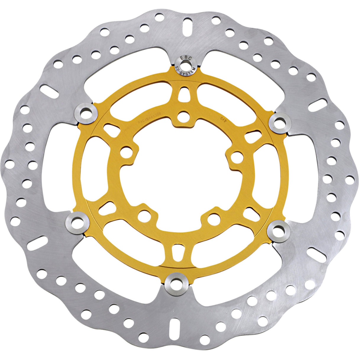 EBC 1710-2261 MD842XC Pro-Lite XC Contour Brake Rotor Brake Rotor - Triumph