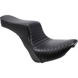LePera Cherokee Seat Pleated Black FX - LY-020PT For Harley Softail 2018-2024