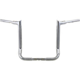 FAT Baggers INC. 1-1/2" EZ Install Pointed Top Handlebar 16" Chrome - 805016 For Harley Touring 2006-2020