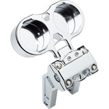 LA Choppers Gauge Mount For Performance Risers Dual Chrome Dyna Sportster - LA-7397-02C For Harley Motorcycles 1999-2021