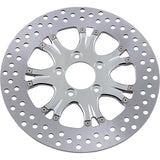 PERFORMANCE MACHINE (PM) 1710-1584 01331800HEALSCH Two-Piece Brake Rotor - 11.8" - Paramount - Chrome